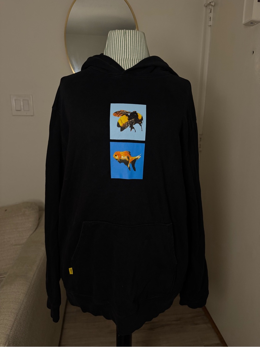 GOLF Wang Bee Goldfish Tour Hoodie Black Size M